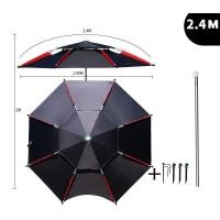 ราคา ปรับได้360องศา BENNUO ร่มตกปลา 2 6 2 4 1 8 เมตร ร่มตกปลาชิงลิว กันแดด UV กันพายุฝน ร่มตกปลา 2 ชั้น อุปกรณ์ชิงหลิว ร่มกันแดดตกปลา ร่มตกปลาพับ ร่มยูนิเวอร์แซลร่มตกปลา ลมตกปลา ร่มป้องกันแสงแดด (170904645