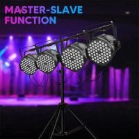 ราคา ไฟเวทีนิยมมากสุดในไทย LED PAR 54 X3W LEDRGB Cast Aluminum ไฟพาร์ ไฟเวที ไฟเทค กำลังไฟ 54 LED 162W DMX512 ตัวเรือนเป็นโลหะเกรดพรี่เมี่ยมรับประกัน1ปี (8856481137)