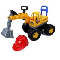 ราคา HelloMom รถขาไถ รถขุดดินขาไถ พร้อมหมวก Big Size Toy Excavator ของเล่นทราย ใหญ่ยักษ์ หมุนรอบได้ รถแมคโคร รถเด็กนั่ง รถตักดิน รถขุด มีของเล่น รถเด็กนั่ง รถตักดิน คันใหญ่ รถแมคโคร 9938 (11574777733)