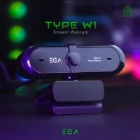 ราคา เว็บแคม EGA TYPE W1 ความคมชัด 1080P 30FPS รับประกัน 1 ปี (7335828646)