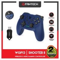 ราคา FANTECH WGP13 SHOOTER II Wireless 2 4Ghz Gaming Controller จอยเกมมิ่ง joystick คอนโทรลเลอร์ พร้อมกิฟยางด้านข้างเพิ่มความกระชับมือ รูปทรงสไตล์ X BOX ONE สำหรับ PC PS3 (11739298795)