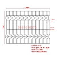 ราคา รั้วตาข่าย รั้วสำเร็จรูปชุบกัลวาไนซ์ ลวด5mm รั้วทางด่วน รั้วบ้าน รั้วตาข่าย รั้วสำเร็จรูป ล้อมสวน โรงงาน โกดัง รั้วเหล็กสำเร็จรูป (23281402434)