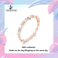 ราคา Swarovski กุหลาบทอง M5366579 แหวนเพชรขาวทรงมาร์คีส์ Vittore แจกกล่องของขวัญบรรจุภัณฑ์ของแท้ (23187014511)