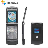 ราคา โทรศัพท์ Motorola V3ของแท้100 โทรศัพท์ GSM Quad Band รับประกัน1ปี (10760261671)