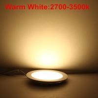 ราคา NEW Hot Ultra Thin Design 3W 4W 6W 9W 12W 15W 25W LED Ceiling Recessed Grid Downlight Round Indoor light Panel Light Dimmable by Hs2023 (19741569914)