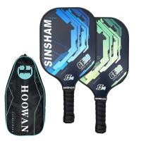 ราคา 14MM Pickleball Paddles Carbon Fiber Pickleball Set Lightweight Graphite Pickle Ball Rackets Pickle Ball Paddle Set for Men and Women pickleball pickleball paddle (22007747294)