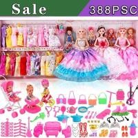 ราคา Barbie ตุ๊กตา Barbie สำหรับเด็กผู้หญิงตุ๊กตา Barbie ชุดตุ๊กตา Barbie กล่องของขวัญขนาดใหญ่เจ้าหญิงเด็กผู้หญิงของขวัญของเล่นของเล่นสำหรับครอบครัว Barbie ตุ๊กตาเจ้าหญิงของเล่นเด็ก (19970577024)