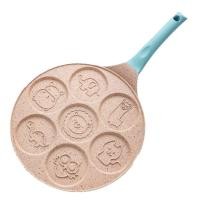 ราคา Frying Mould Frying Pan Parts Seven Hole Breakfast Animal Face Small Egg Dumpling (22945324090)
