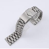 ราคา August 22mmSteel Watchband SportFlat EndPushDeployment Clasp replacementstrap for TAG HEUER (16107403373)
