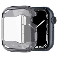 ราคา SPIGEN 40 41 44 45mm Apple Watch 9 8 7 SE 6 5 4 Case Ultra Hybrid Clear Flexible Case without losing the original look and feel Apple Watch 45mm 44mm 41mm 40mm Case Apple Watch 8 7 Case Apple Watch SE