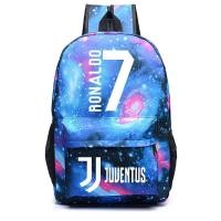 ราคา CR7 แมนเชสเตอร์ยูไนเต็ดฟุตบอลกระเป๋าเป้สะพายหลังกีฬาสันทนาการกระเป๋าสะพายคู่ UEFA Champions League กระเป๋าเป้สะพายหลังผ้า Oxford สีบริสุทธิ์ (14156846900)