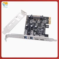 ราคา Type C USB 3 2 Gen1 5Gbps PCIE Card Adapter PCI Express Board 2xUSB A Port 2xType C Port USB3 2 PCI E Expansion Card (22831175290)