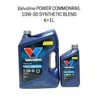 ราคา น้ำมันเครื่อง Valvoline Power Commonrail 10W 30 Synthetic Blend 6 1 ลิตร API CI 4 (17429467854)
