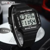 ราคา SANDA Men S Sport Watch Casual Outdoor 50M Waterproof Wrist Watch Original Electronic Clock Stopwatch Watches (16170640407)