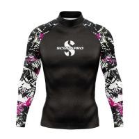 ราคา 2024 New SCUBAPRO Mens Long Sleeve Outdoor Sports UV Protection Swimsuit Surfing Suit Wetsuit Top (22539328997)