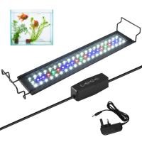 ราคา ไฟตู้ปลาไฟตู้ปลาสเปกตรัมเต็มรูปแบบพร้อมจอแอลซีดีไฟตู้ปลา LED RGB 16W สำหรับถังน้ำจืดที่มีระดับความสว่าง10ระดับนาฬิกาจับเวลาปรับได้3โหมดสำหรับปลูกถัง41 61ซม (21193711214)