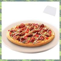 ราคา Pizza Stone Round Pizza Stone For Grill and Oven Making Pizza SteakThick Inch Cordierite Pizza PanCooking Baking (22061154866)