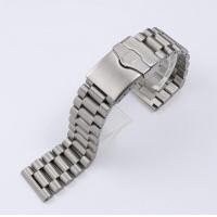 ราคา October 22mmSteel Watchband SportFlat EndPushDeployment Clasp replacementstrap for TAG HEUER (16534649878)
