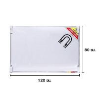 ราคา ชนิดเเม่เหล็ก กระดานไวท์บอร์ดติดผนัง 80x120 ซม 90x120 ซม แถมปากกา 4 ด้าม และที่ลบกระดาน 1 ชิ้น กระดานลบได้ White Board (16348158274)