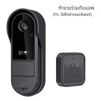 ราคา Tuya Wireless Intercom Doorbell Night Vision HD 4 3in LPS หน้าจอ Video Doorbell กล้อง Smart Home Security Visual Doorbell (23196256276)