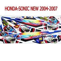 ราคา สติ๊กเกอร์ติดรถมอเตอร์ไซด์ลายการ์ตูน สำหรับ HONDA SONIC NEW ปี2004 2007 ลายฉลาม V2 สีน้ำเงิน (1547384227)