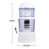 ราคา เครื่องกรองน้ำ 14L ขจัดสิ่งเจือปน 99 999 ตัวกรอง 8 ขั้นตอน รุ่น โมเลกุลต้านแบคทีเรีย คุณภาพการกรองละเอียด 0 01ไมครอน กรองแล้วได้เป็นน้ำแร่ ไม่ต้องใช้ไฟฟ้า กรองน้ำ เครื่องกรองน้ำดื่ม กรองน้ำดื่ม water 