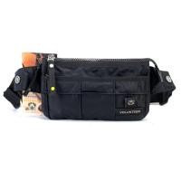 ราคา Chinatown Leather กระเป๋าคาดเอวผ้า volunteer สีเขียว ซิปซ่อน2 ชั้น (9883990274)