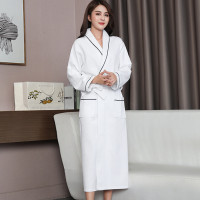 ราคา Smartconn 100 เสื้อคลุมอาบน้ำผ้าฝ้ายผู้หญิงวาฟเฟิลกิโมโนเสื้อคลุมอาบน้ำชุดนอนสปาเสื้อคลุมชุดนอนดูดน้ำเสื้อคลุมอาบน้ำเพื่อนเจ้าสาวเสื้อคลุมเสื้อคลุมอาบน้ำฤดูใบไม้ร่วงเสื้อคลุม (2020504493)