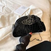 ราคา Vivienne Westwood กระเป๋าแบบหนีบแขนผู้หญิงลายจระเข้ใหญ่หลังจากดาวเสาร์ตะวันตกแปซิฟิก2023กระแสใหม่ของแฟชั่นลายสก๊อตเดินทางกระเป๋าสะพายข้าง (20243955879)