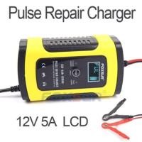ราคา FOXSUR Pulsea Repair Charger 12V 4 100Ah Model FBC1205D เครื่องชาร์จแบตเตอรี่12โวล์ท5แอมป์ FOXSUR FBC1205D (637460423)