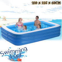 ราคา swimming pool สระน้ำเป่าลม สระน้ําเด็ก 3 ชั้น 3เมตร PVC สระว่ายน้ำเด็ก สระน้ำขนาดใหญ่ Swimming Pool สระน้ำเป่าลมครอบครัว สระน้ำแบบพกพา สระน้ำครอบครัว สระเป่าลม สระน้ำ 305 ซม มีหลายขนาดให้เลือก ยาวพิเศ