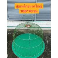 ราคา แพ็ค5ใบ สุ่มไก่ชนเหล็ก ซุ่มไก่ชน เปิดบนได้ สุ่มไก่ชน ซุ้มขังไก่ชน ขายแพ็คละ 5 ใบ ขนาด 106 70cm (16472370415)