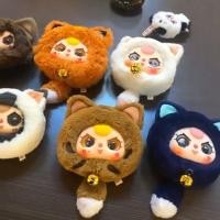 ราคา GGT Genuine baby three year old lucky cat zipper bag online popular cute lucky cat pendant plush toy doll batch (23271290983)