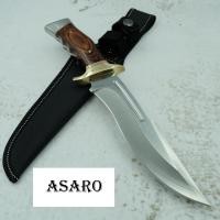 ราคา ASARO CL01 Outdoor knife Bowie knife มีดโบวี่ มีดโบวี่ทหาร มีดพกพา มีดเดินป่า มีดแคมป์ปิ้ง มีดใบตาย มีดสวย ขนาด30 80ซม 5CR13MOV 58HRC แถมซองไนลอน (12401657032)