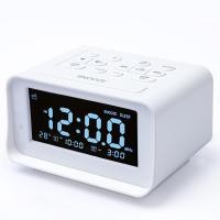 ราคา ผลิตภัณฑ์ใหม่ LED ดิจิตอลห้องนอนนาฬิกาปลุกควบคุมวิทยุที่มี FM USB ชาร์จพอร์ต MP3อุณหภูมิตารางอิเล็กทรอนิกส์อัตโนมัตินอนเครื่องสลับ (15085010469)