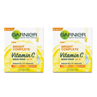 ราคา Garnier Bright Complete Set Day Cream SPF30 Night Cream 50ml (22860062328)