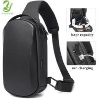 ราคา YILIONGDAQI Hard Shell กระเป๋าหน้าอกสำหรับ Men Multifunction กระเป๋าสะพายข้างกันน้ำชายกระเป๋าแมสเซนเจอร์คาดกระเป๋าทริประยะสั้นกระเป๋าผู้ชายสะพายข้าง (7422832987)