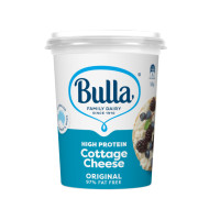 ราคา อาหารนำเข้า Bulla Cottage Cheese is a high protein versatile cheese that is 97 fat free 500g (16373793412)