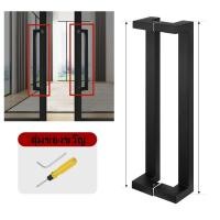 ราคา มือจับประตูกระจก Stainless Steel 304 ประตู มือจับห้องน้ำ ประตูไม้ ประตูอลูมิเนียม เงา แฮไลน์ ดำ รุ่น 1 0 มม มือจับประตูกระจก Stainless Steel 304 ประตู มือจับห้องน้ำ ประตูไม้ ประตูอลูมิเนียม (120504608