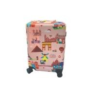 ราคา POLO WORLD ผ้าคลุมกระเป๋าเดินทาง PW LCS LUGGAGE COVER ถุงคลุมกระเป๋าเดินทางโปโลเวิล์ด แบบเรียบ กันฝุ่น กันน้ำ (23271400167)