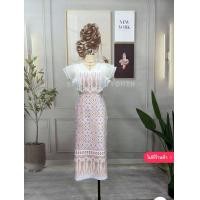 ราคา ชุดเดรสกระโปรง เดรสพิมพ์ลายไทย เดรสใส่ทำงาน เดรสลายไทย เดรสผ้าทอ เดรสพิมพ์ลายไทย เดรสทรงเอ เดรสลูกไม้ เดรสผ้าอัดกาว (19453823608)