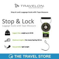 ราคา TRAVELON Stop Lock Luggage Scale with Tape Measure 19325 500 เครื่องชั่งน้ำหนักกระเป๋าแบบพกพา (23070178497)