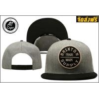 ราคา หมวก หมวกแก๊ป Snapback Cap BRIXTON เทาดำ (3437848231)