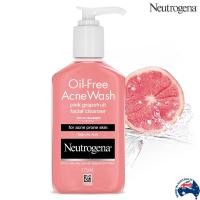 ราคา Neutrogena Oil Free Acne Wash Pink Grapefruit Facial Cleanser 175ml ผลิตภัณฑ์ทำความสะอาดผิวหน้ากระจ่างใสสูตรลดสิวคุมมันสินค้านำเข้า (20434445186)