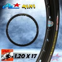 ราคา ล้อ COM MINI 1 20 X 17 ขอบยก จำนวน 1 วง มีให้เลือกหลายสี ล้อขอบ17 วงล้อคอม ขนาด 1 20 ขอบ 17 ของแท้ การันตีของแท้ 100 วงล้ออลูมิเนียมสำหรับรถจักรยานยนต์ (1536694762)