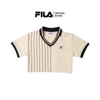 ราคา FILA เสื้อครอปผู้หญิง ICONIC รุ่น TSR240104W BEIGE (22601916502)