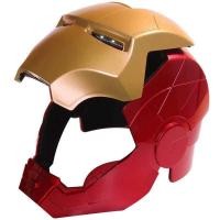 ราคา พร้อมส่ง หน้ากากไอรอนแมน ironman หมวกไอรอนแมน เน้นสมจริง ตามีไฟ เปิดหน้ากากได้ Scale 1 1 ใสได้ทั้งเด็กและผู้ใหญ่ (19691450905)