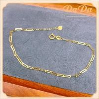 ราคา สร้อยข้อมือทอง 18K ผู้หญิง AU750 ของแท้ 98 9 ทองคําแท้ ทอง หลุด จำนำ gold (22552121443)