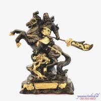 ราคา เทพเจ้ากวนอู ปางทรงม้าออกศึก ฐานกว้าง 5 5 นิ้ว สูง 8 5 นิ้ว เนื้อผสมแร่เหล็กน้ำพี้ จากบ่อเหล็กน้ำพี้ จ อุตรดิตถ์ (22891143556)