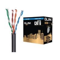 ราคา สายแลนCAT6ภายนอก OUTDOOR UTP LAN CABLE CAT6 100เมตร GLink รหัสGLG 6002 (21846595130)